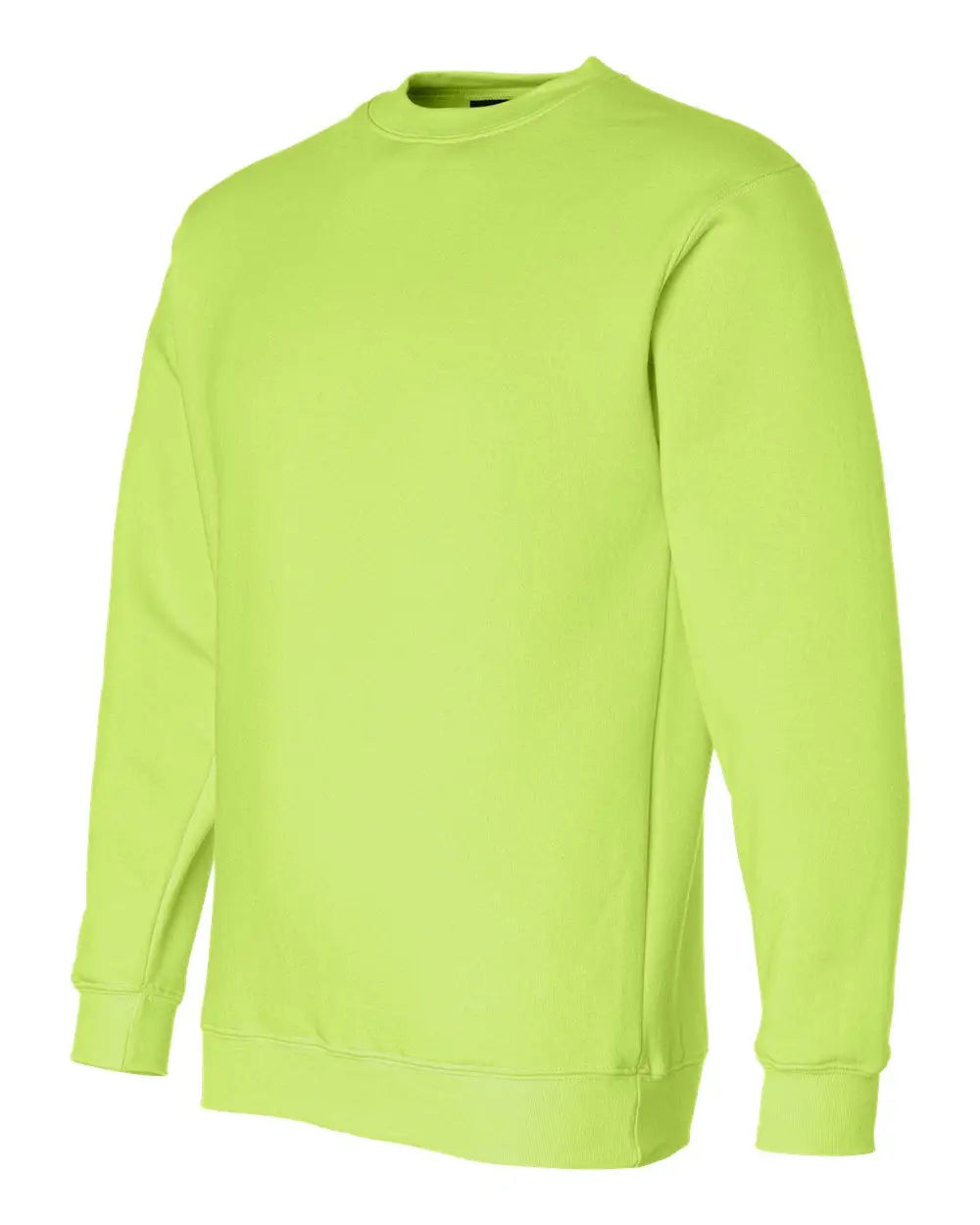 Bayside 1102 Usa-made Crewneck Sweatshirt - Lime Green