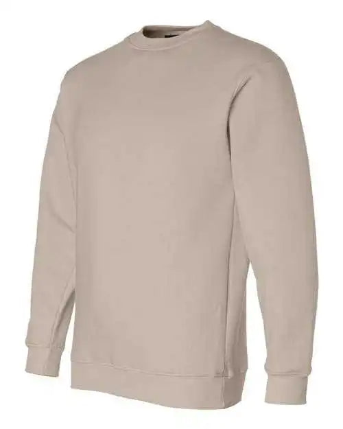 Bayside 1102 Usa Made Crewneck Sweatshirt Sand