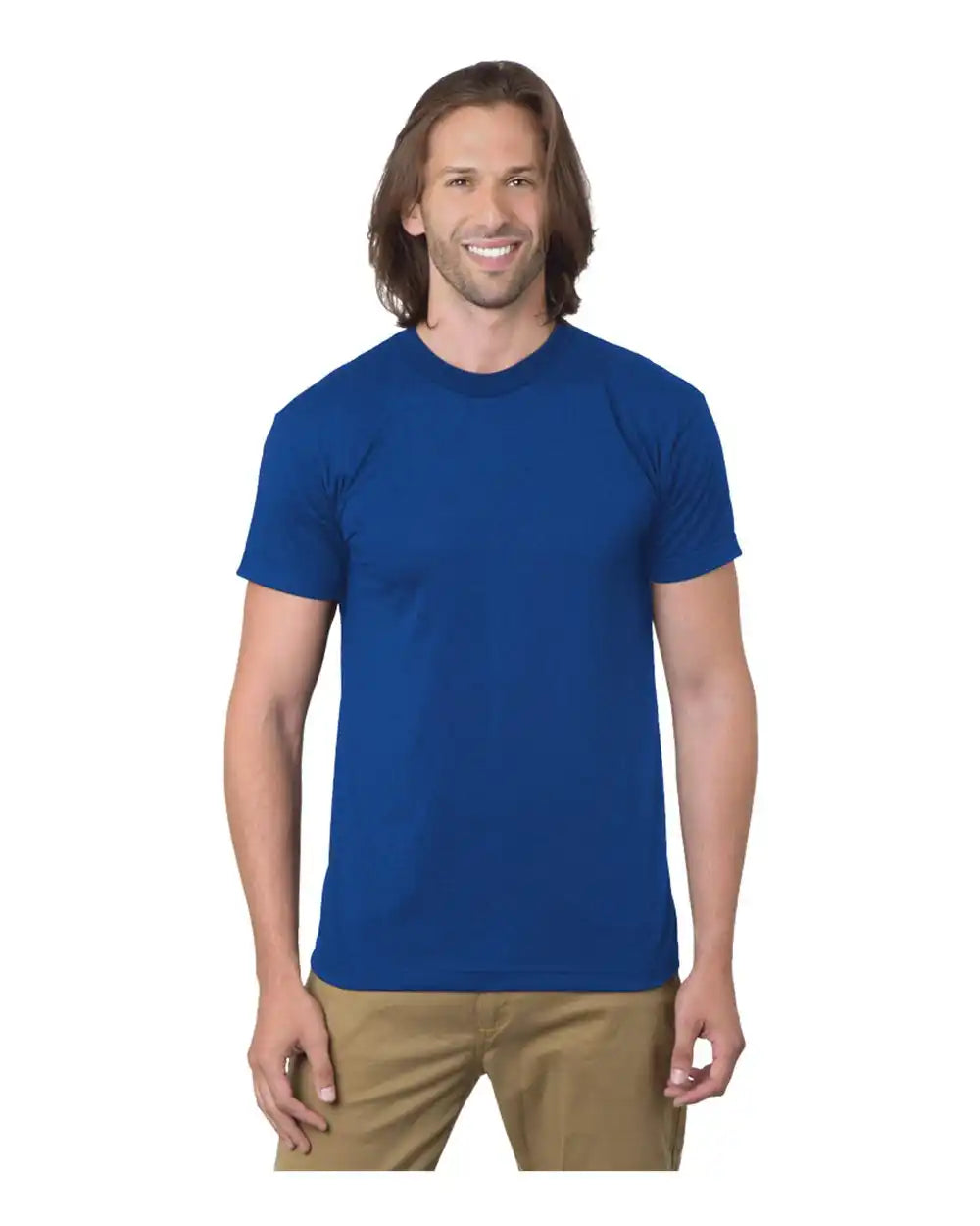 Bayside 1701 Usa-made 50/50 T-shirt - Royal Blue - s