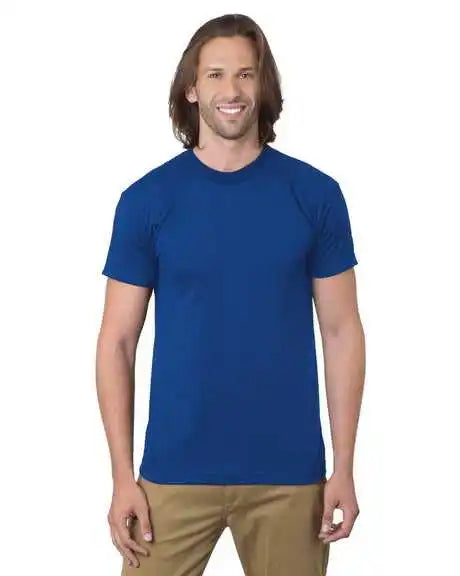 Bayside 1701 Usa-made 50 Short Sleeve T-shirt - Royal Blue