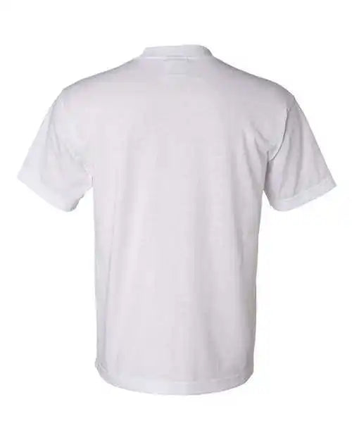 Bayside 1701 Usa-made 50 Short Sleeve T-shirt - White