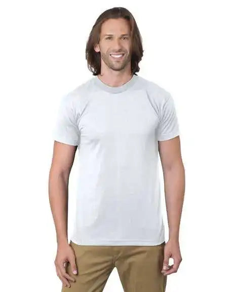 Bayside 1701 Usa-made 50 Short Sleeve T-shirt - White