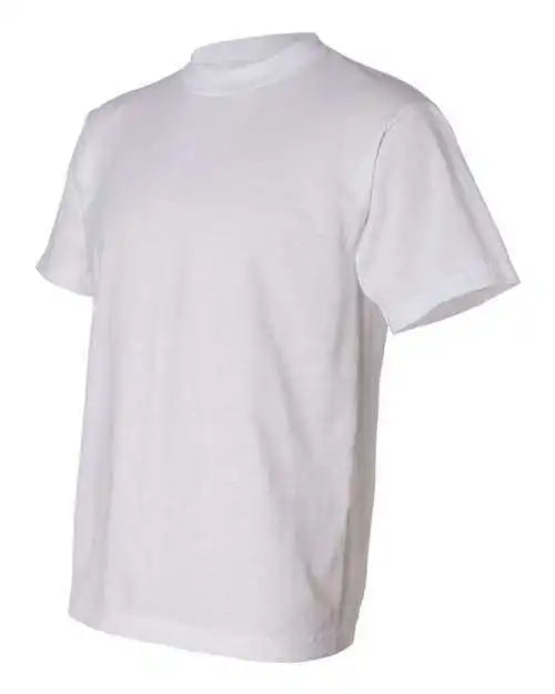 Bayside 1701 Usa-made 50 Short Sleeve T-shirt - White