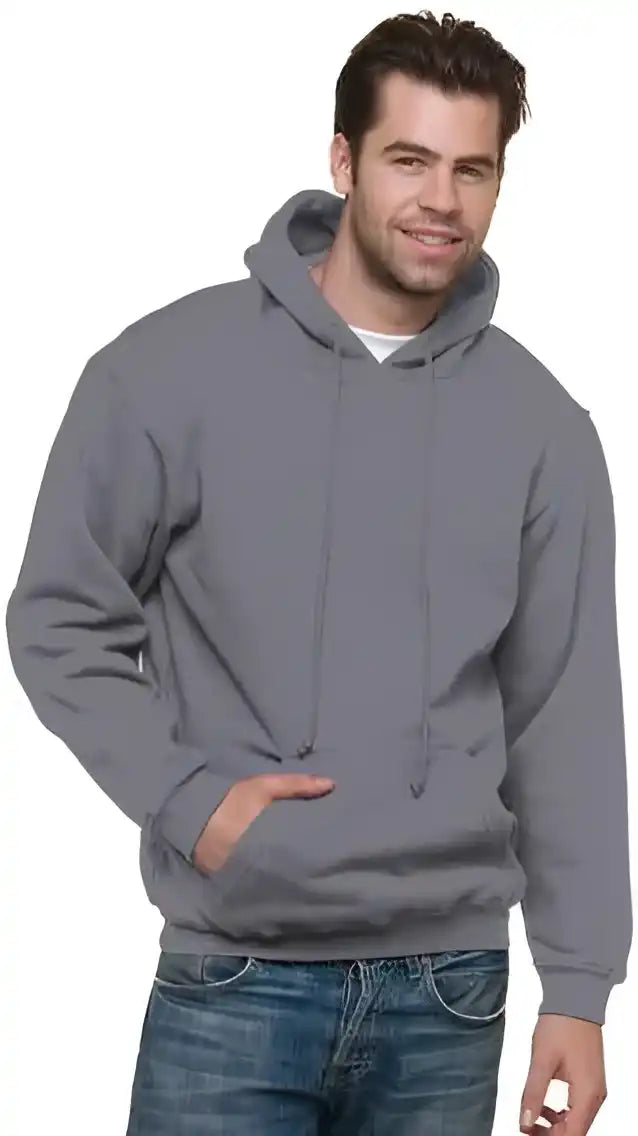 Bayside 2160 Union Hooded Sweatshirt Charcoal
