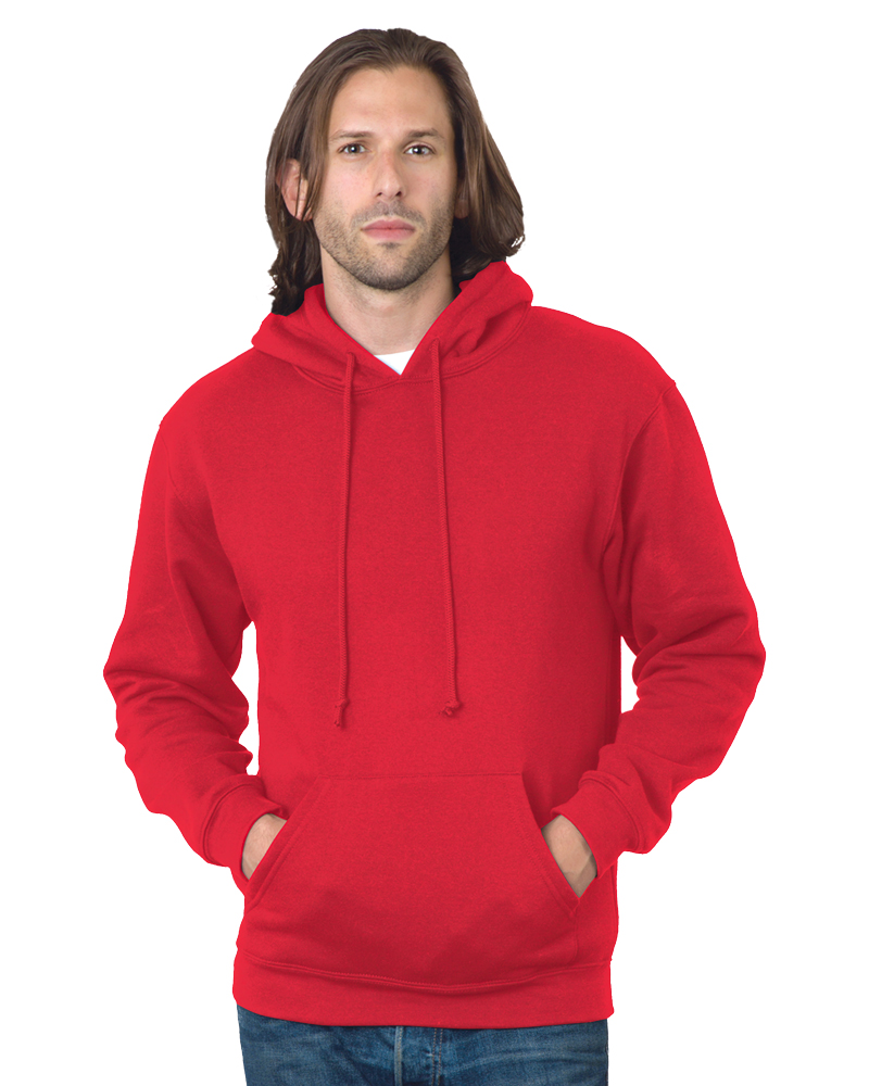 Bayside 2160b Union-made Hooded Sweatshirt - 2160 - Red
