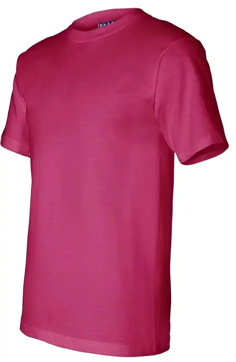 Bayside 2905 Union Made Short Sleeve t Shirt Bright Pink
