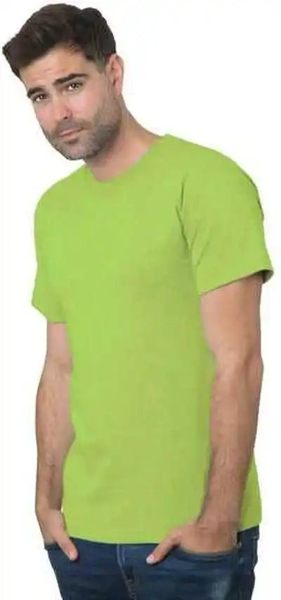Bayside 2905 Union Made Short Sleeve t Shirt Lime Green