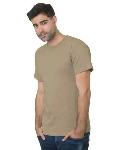 Bayside 2905 Union Made Short Sleeve t Shirt Sand