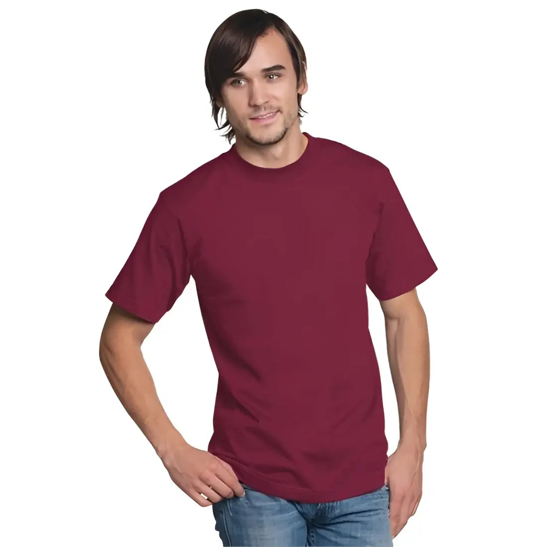 Bayside 2905 Union-made T-shirt - Burgundy