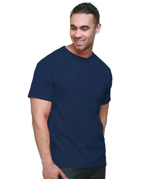 Bayside 2925 Union-made Fine Jersey T-shirt - Navy