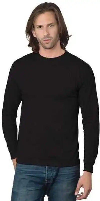 Bayside 2955 Union-made Long Sleeve T-shirt - Black
