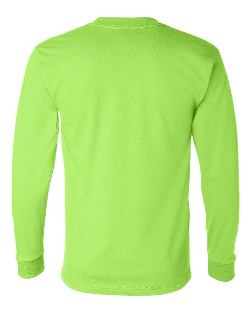 Bayside 2955 Union-made Long Sleeve T-shirt - Lime Green