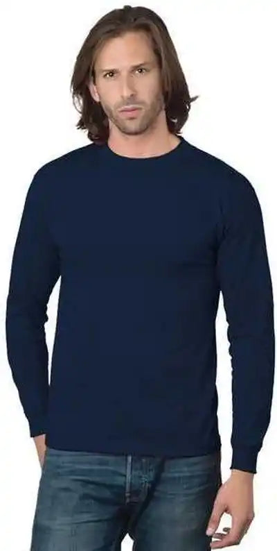 Bayside 2955 Union-made Long Sleeve T-shirt - Navy