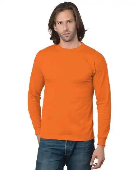 Bayside 2955 Union-made Long Sleeve T-shirt - Orange