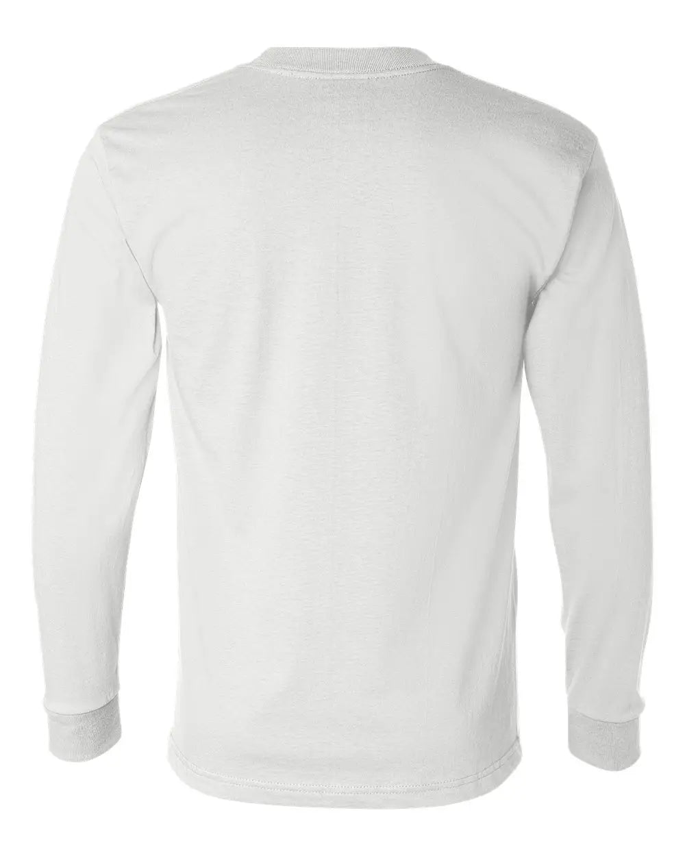 Bayside 2955 Union-made Long Sleeve T-shirt - White