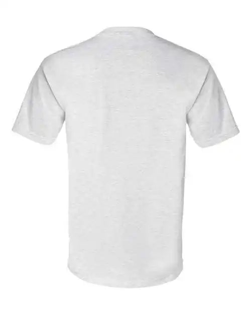 Bayside 3015 Union-made Short Sleeve T-shirt with a Pocket - Ash