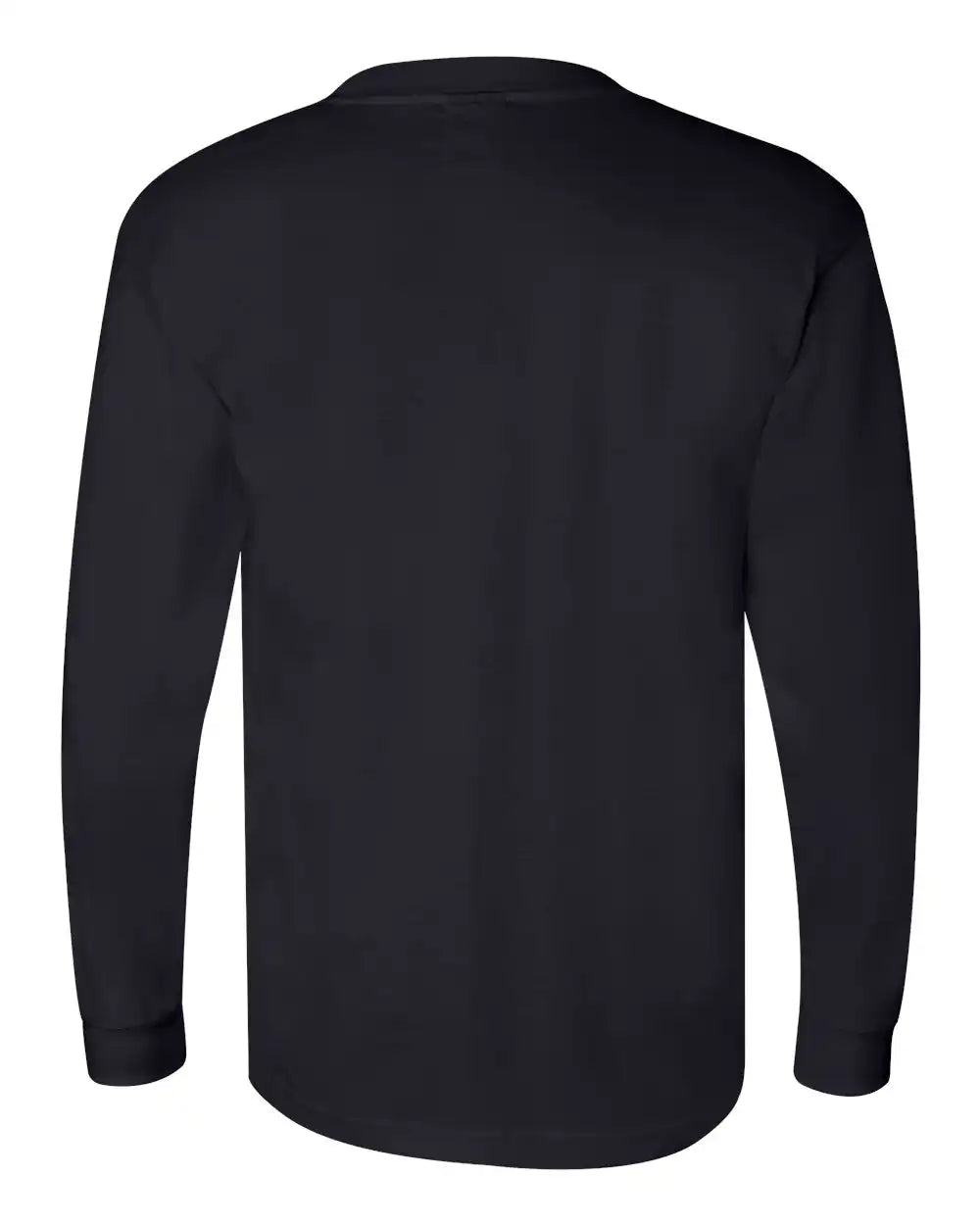 Bayside 3055b Union-made Long Sleeve Pocket T-shirt - 3055 - Navy