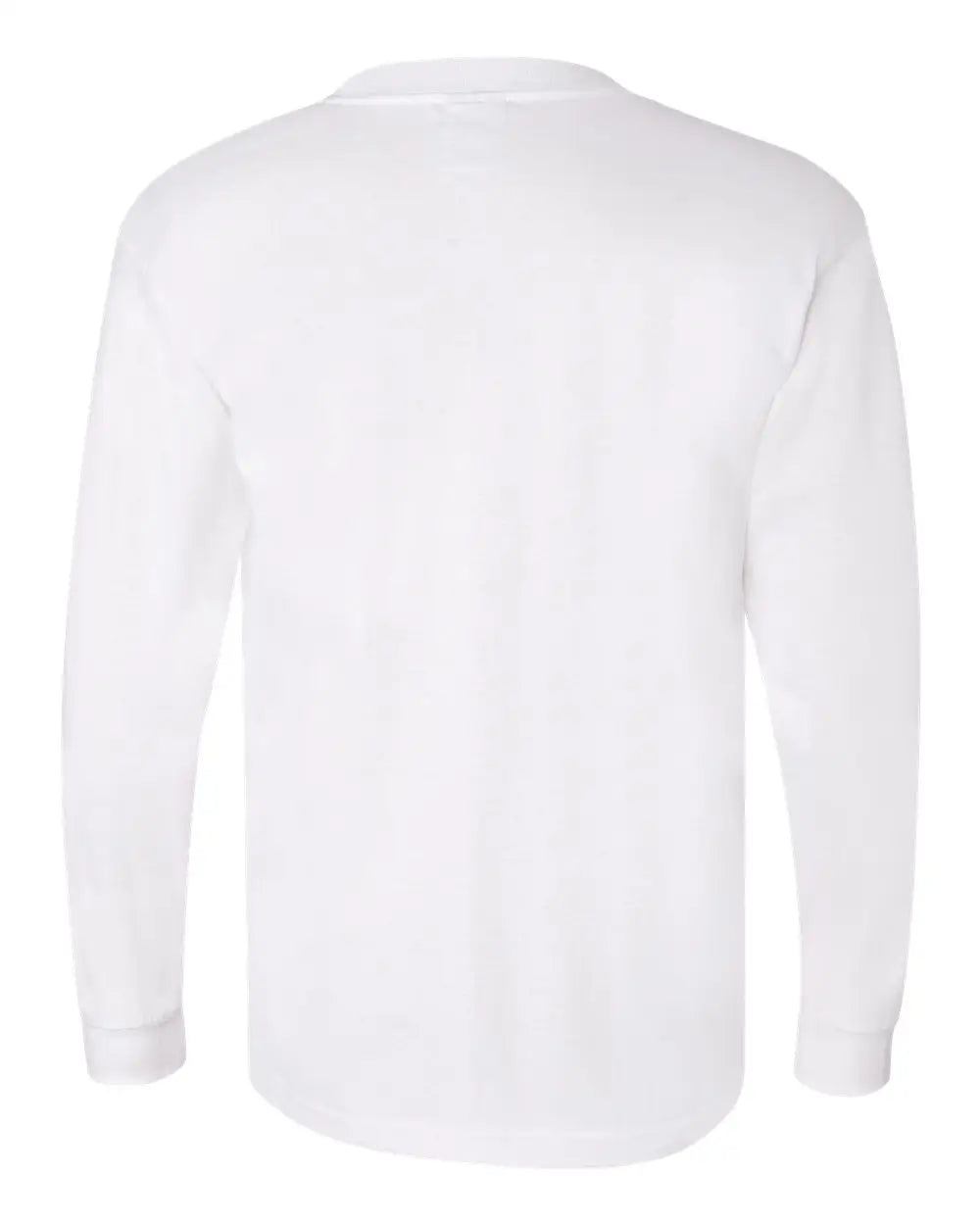 Bayside 3055b Union-made Long Sleeve Pocket T-shirt - 3055 - White