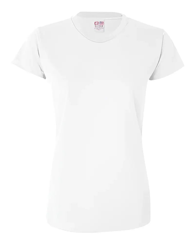 Bayside 3300b Women’s Usa-made Scoop Neck T-shirt - 3300 - White