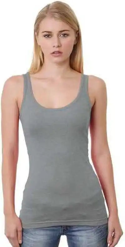 Bayside 3410 Women’s Usa-made Tank Top - Dark Ash