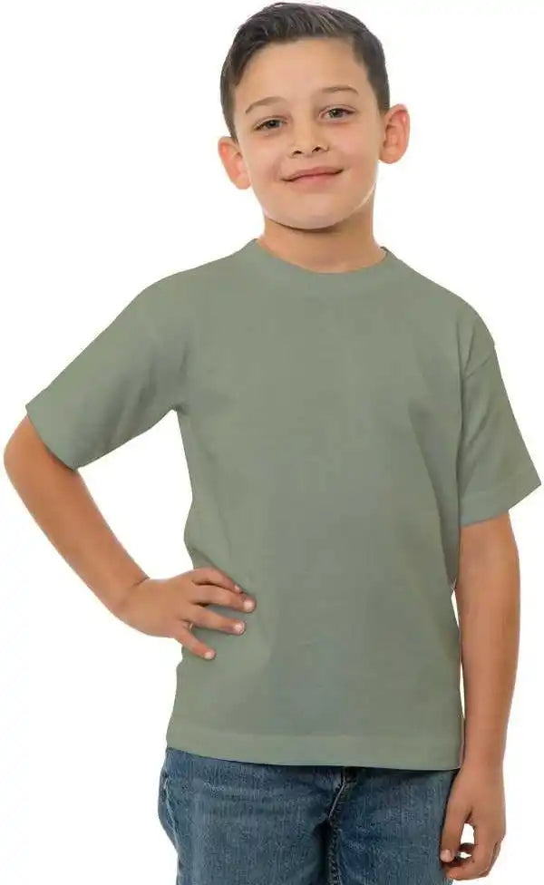 Bayside 4100 Usa-made Youth T-shirt - Safari