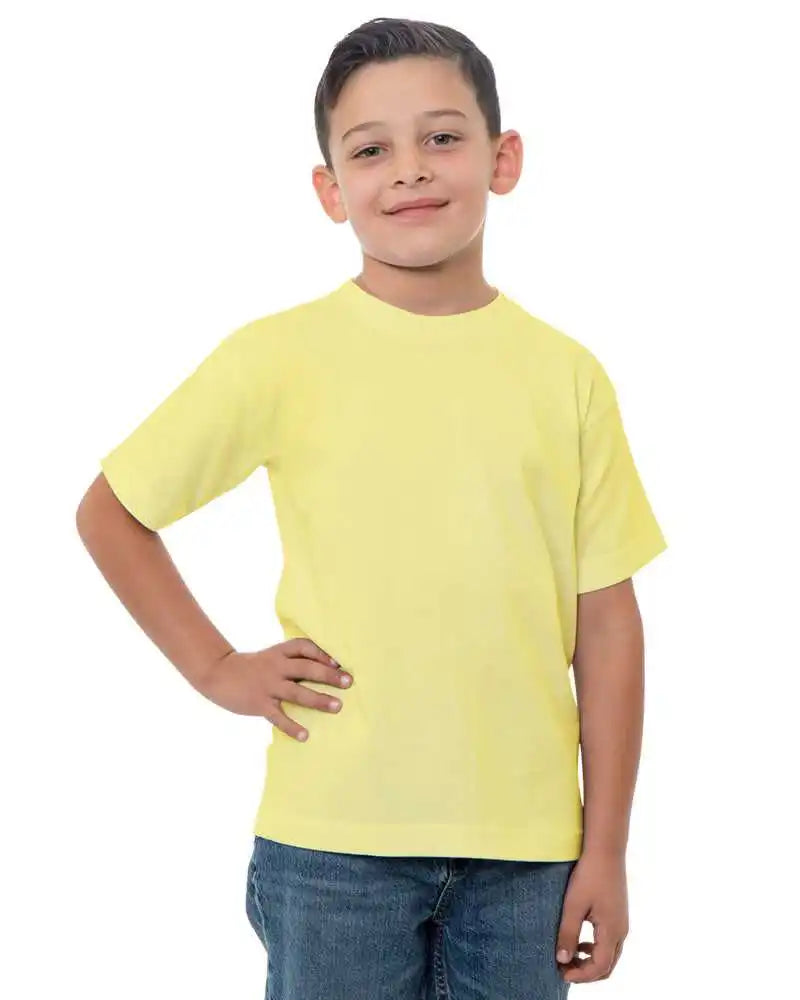 Bayside 4100 Usa-made Youth T-shirt - Yellow