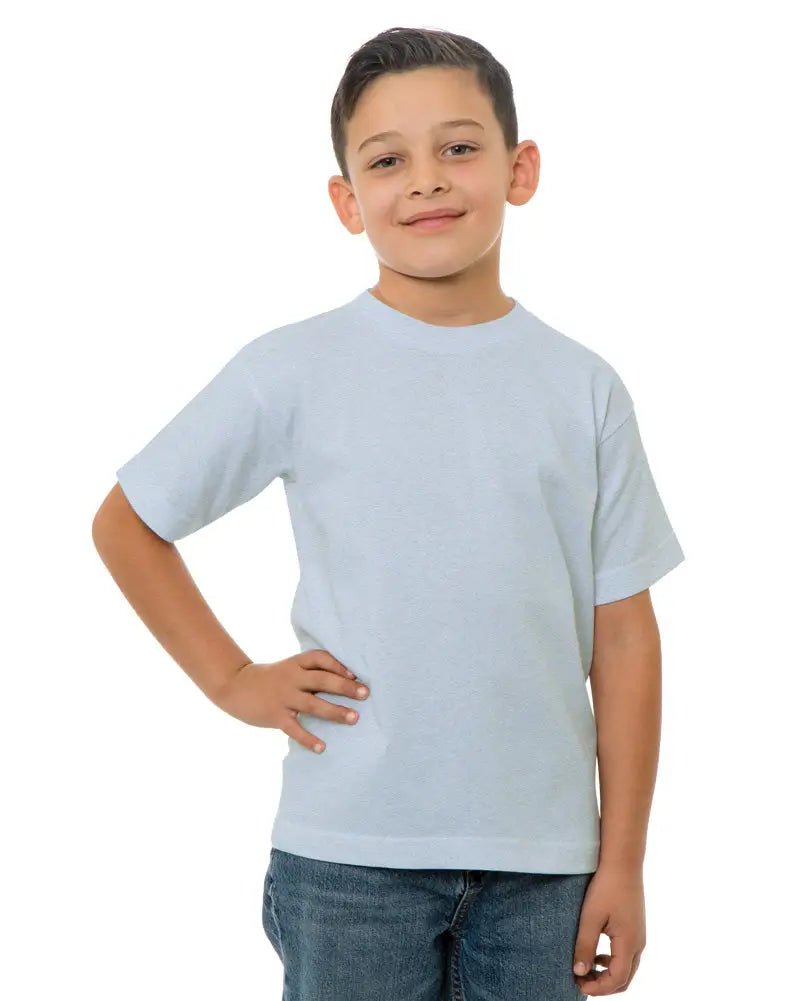 Bayside 4100b Usa-made Youth T-shirt - 4100 - Ash