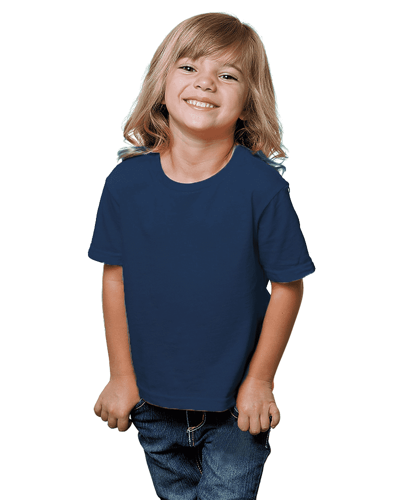 Bayside 4125 Usa-made Toddler T-shirt - Dark Navy