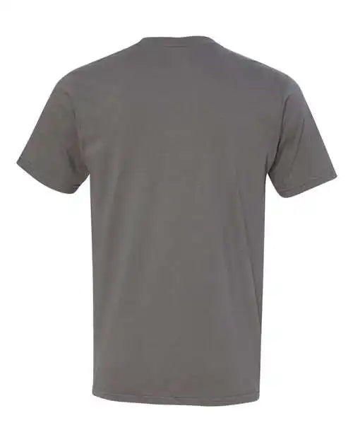 Bayside 5000 Usa-made Ringspun Unisex T-shirt - Charcoal