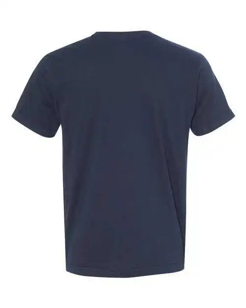 Bayside 5000 Usa-made Ringspun Unisex T-shirt - Navy