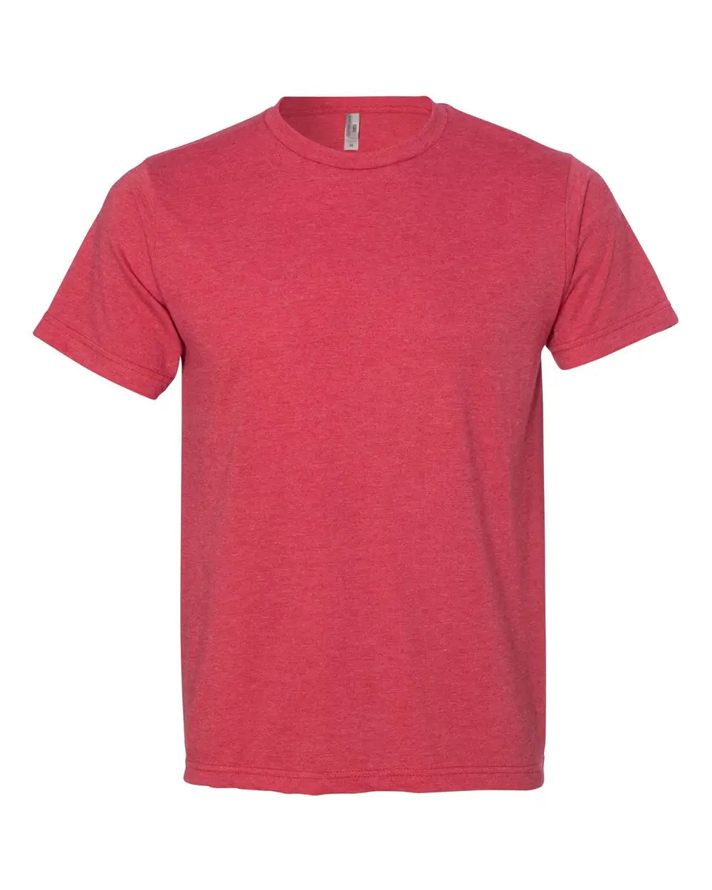 Bayside 5010b Usa-made 50/50 Fine Jersey T-shirt - 5010 - Heather Red