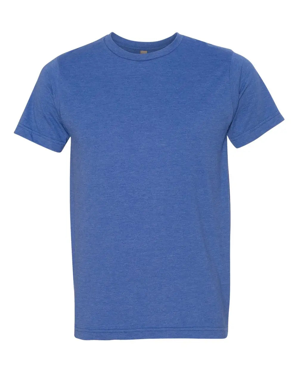 Bayside 5010b Usa-made 50/50 Fine Jersey T-shirt - 5010 - Heather Royal Blue