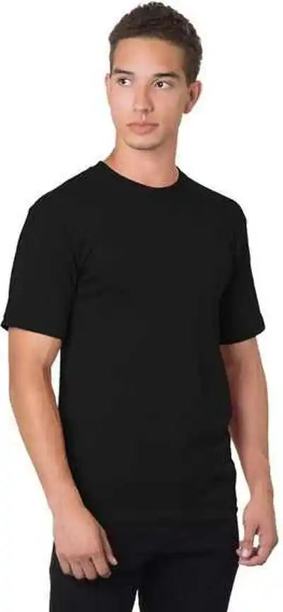 Bayside 5040 Usa-made 100% Cotton Short Sleeve T-shirt - Black