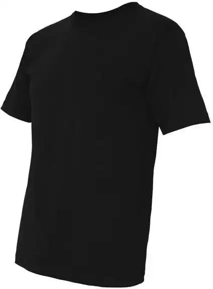 Bayside 5040 Usa-made 100% Cotton Short Sleeve T-shirt - Black