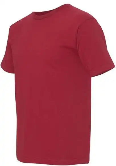 Bayside 5040 Usa-made 100% Cotton Short Sleeve T-shirt - Cardinal