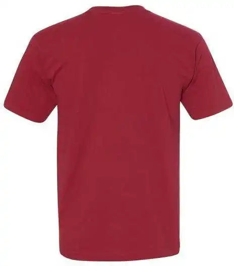 Bayside 5040 Usa-made 100% Cotton Short Sleeve T-shirt - Cardinal