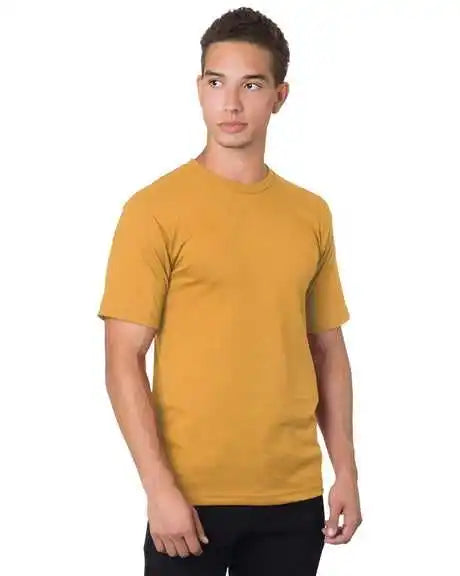 Bayside 5040 Usa Made 100% Cotton Short Sleeve t Shirt Gold