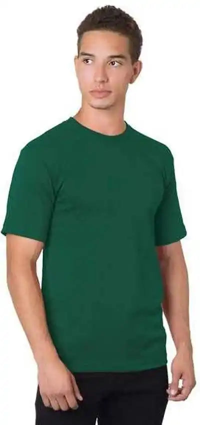 Bayside 5040 Usa Made 100% Cotton Short Sleeve t Shirt Hunter Green