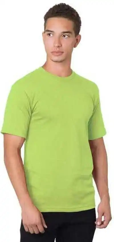 Bayside 5040 Usa Made 100% Cotton Short Sleeve t Shirt Lime Green