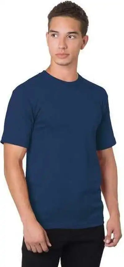 Bayside 5040 Usa-made 100% Cotton Short Sleeve T-shirt - Navy