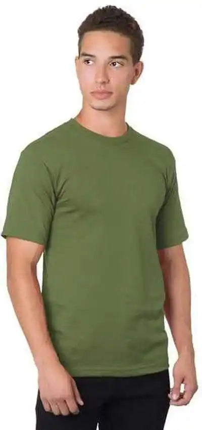 Bayside 5040 Usa-made 100% Cotton Short Sleeve T-shirt - Olive
