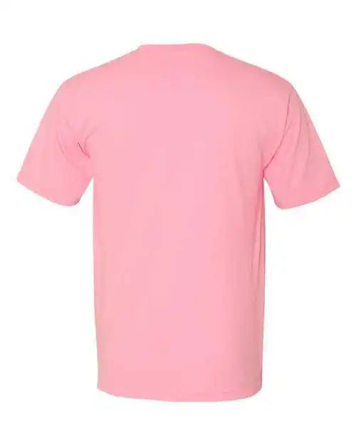 Bayside 5040 Usa Made 100% Cotton Short Sleeve t Shirt Pink