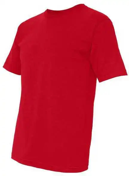 Bayside 5040 Usa-made 100% Cotton Short Sleeve T-shirt - Red