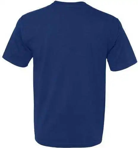 Bayside 5040 Usa Made 100% Cotton Short Sleeve t Shirt Royal