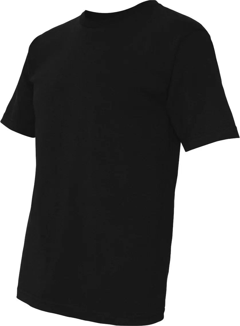 Bayside 5040 Usa-made Midweight T-shirt - Black - s