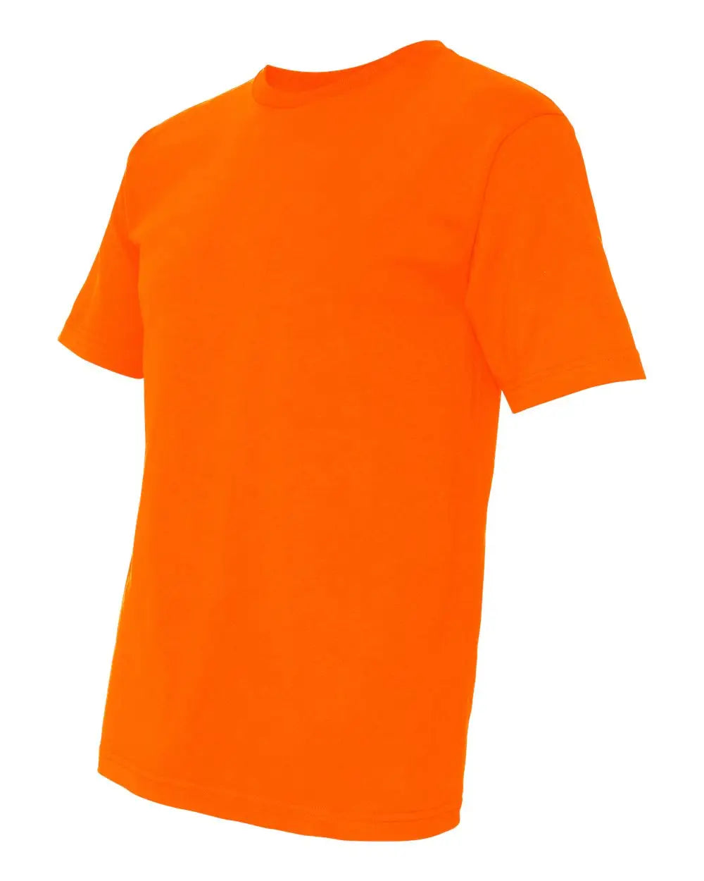 Bayside 5040 Usa-made Midweight T-shirt - Bright Orange