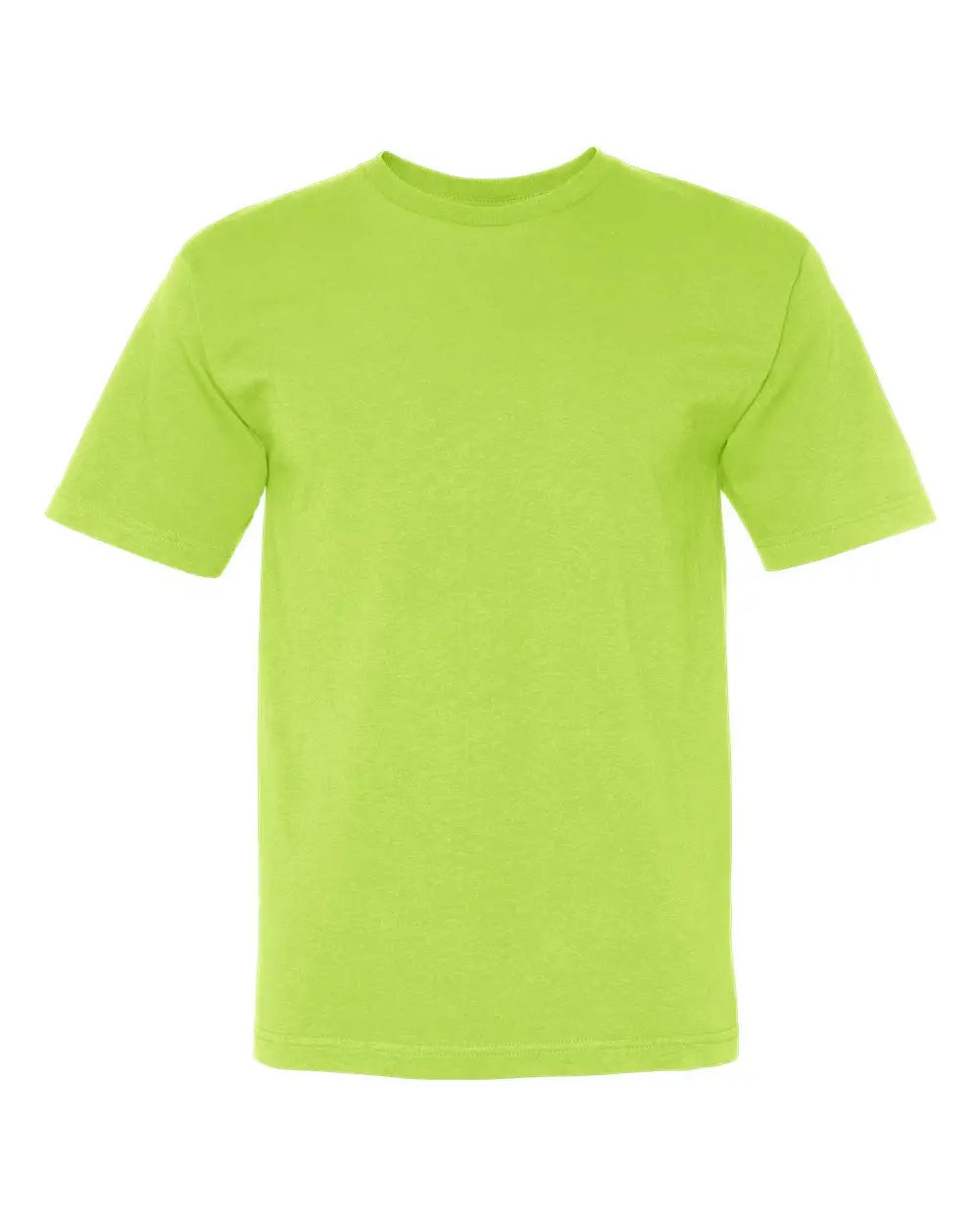 Bayside 5040 Usa-made Midweight T-shirt - Lime Green