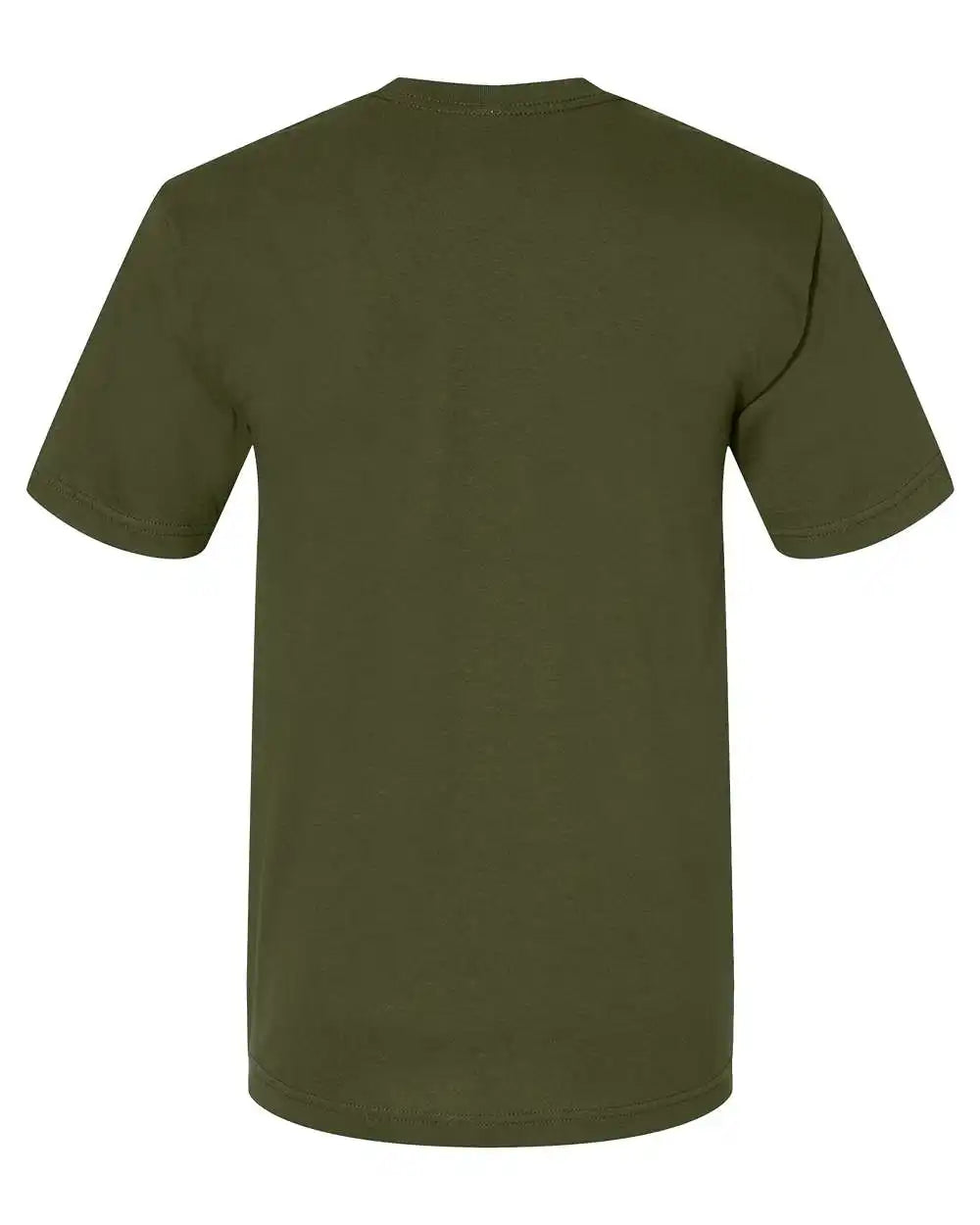 Bayside 5040 Usa-made Midweight T-shirt - Olive - s