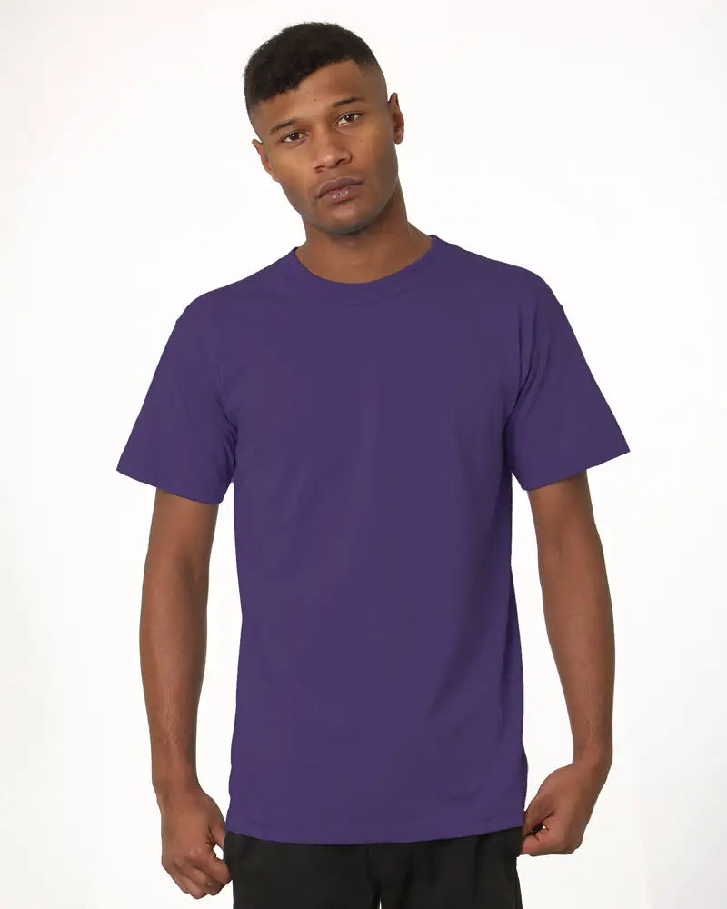 Bayside 5040 Usa-made Midweight T-shirt - Purple