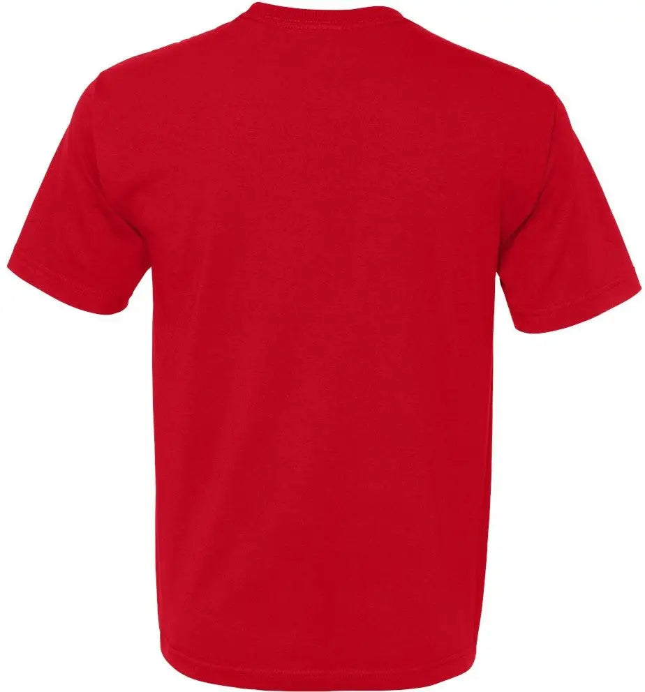 Bayside 5040 Usa-made Midweight T-shirt - Red